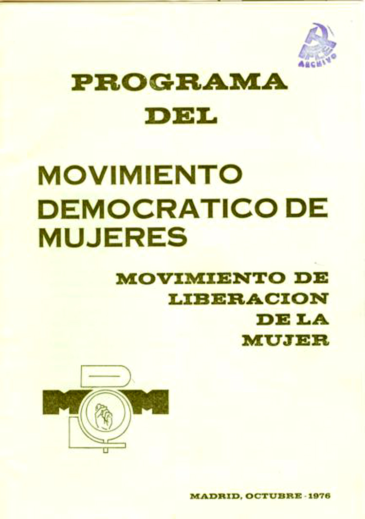 Programa del Movimiento Democrático de Mujeres